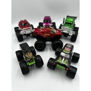 Monster Truck, 4x4 Big Wheel, Friction Power, Pickup/SUV, Toy Car, 5'' + 3 Other
